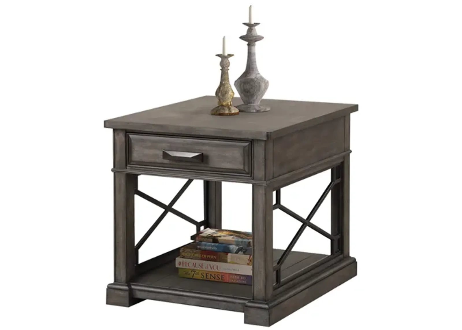 Sundance End Table in Gray