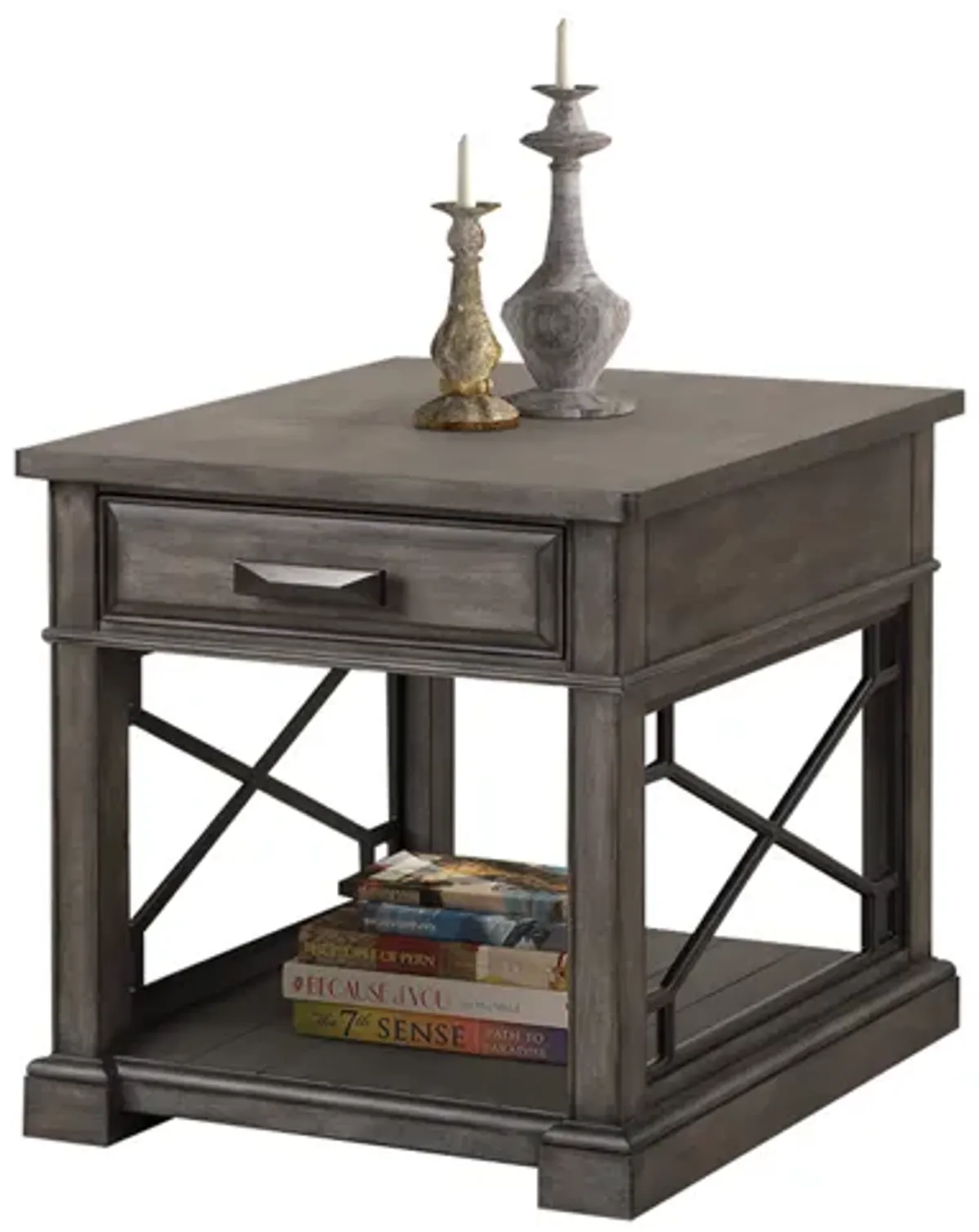 Sundance End Table in Gray