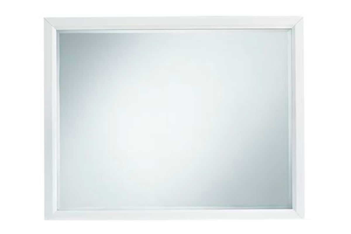 Ontario Mirror in White