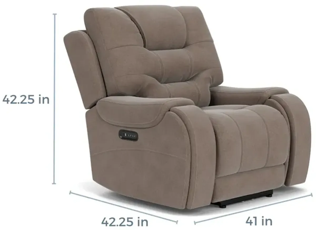 Estilo 2 Power Recliner in Canyon Gray