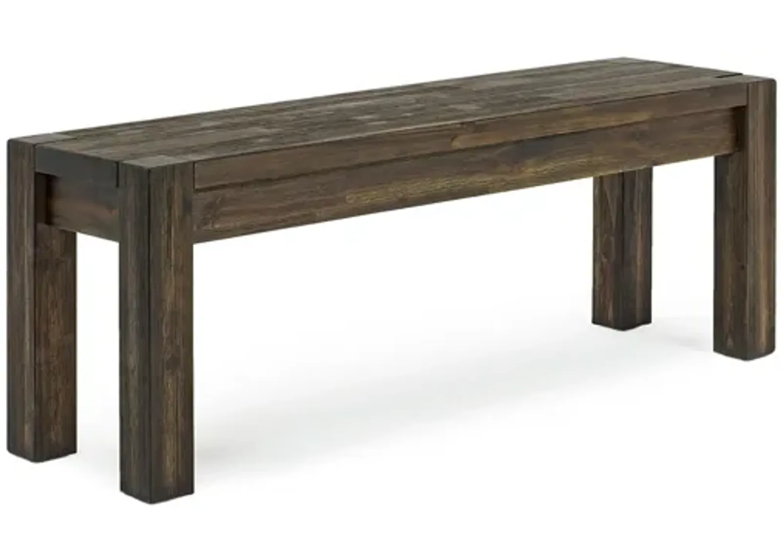 Meadow Dining Bench in Brown