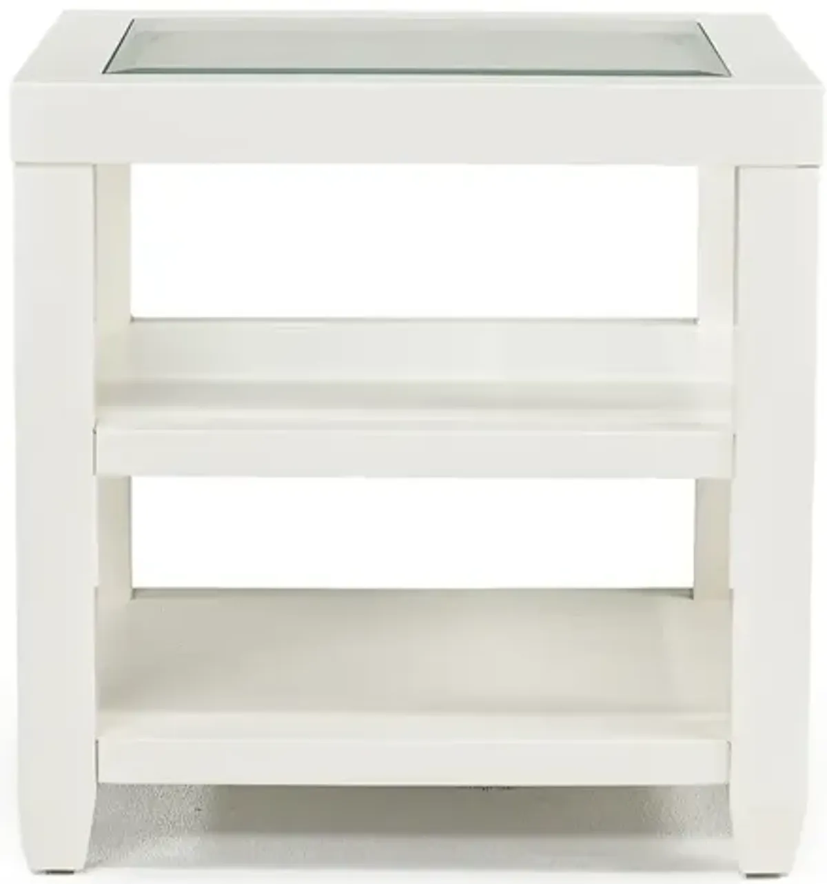 Urban End Table in White