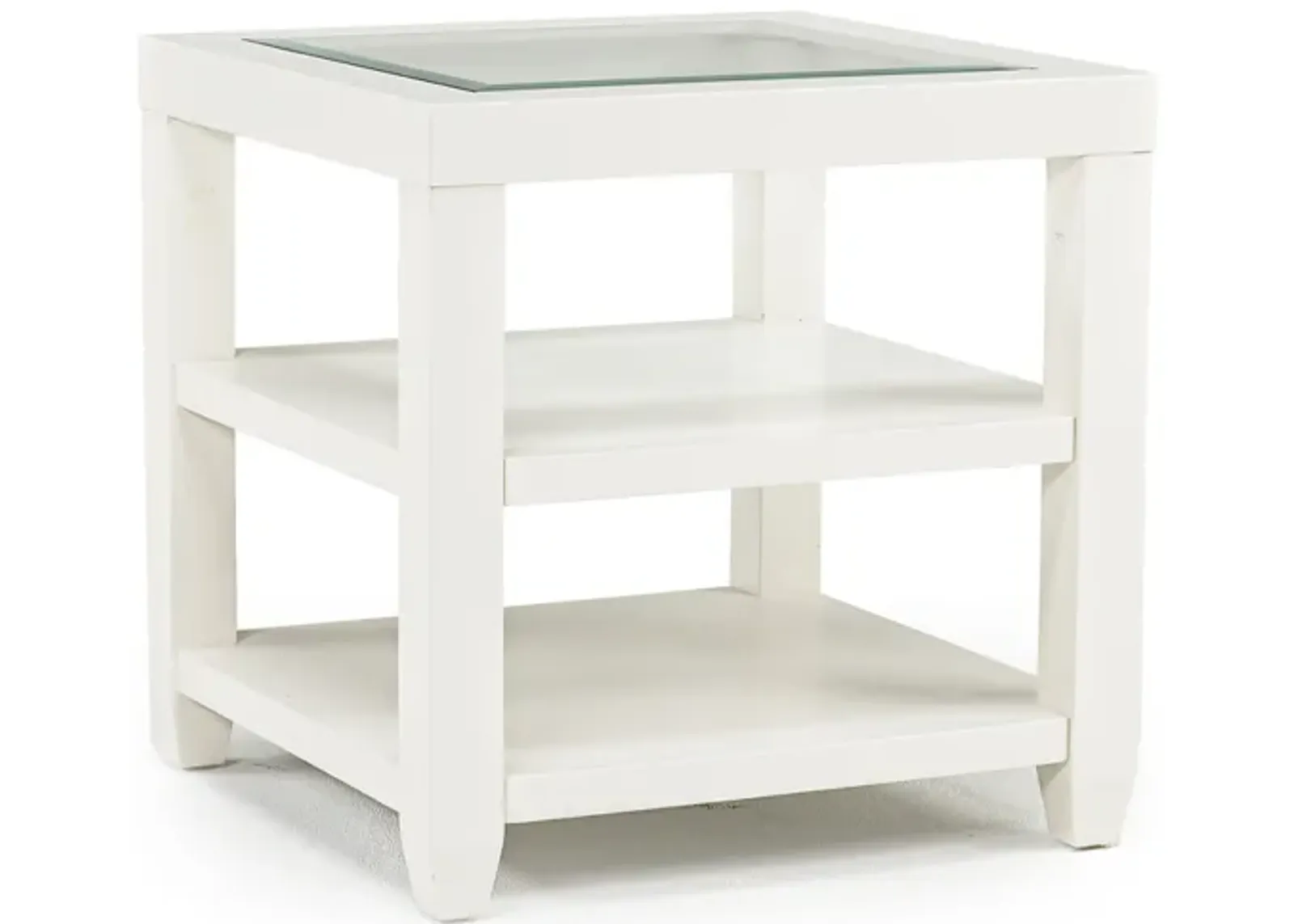 Urban End Table in White