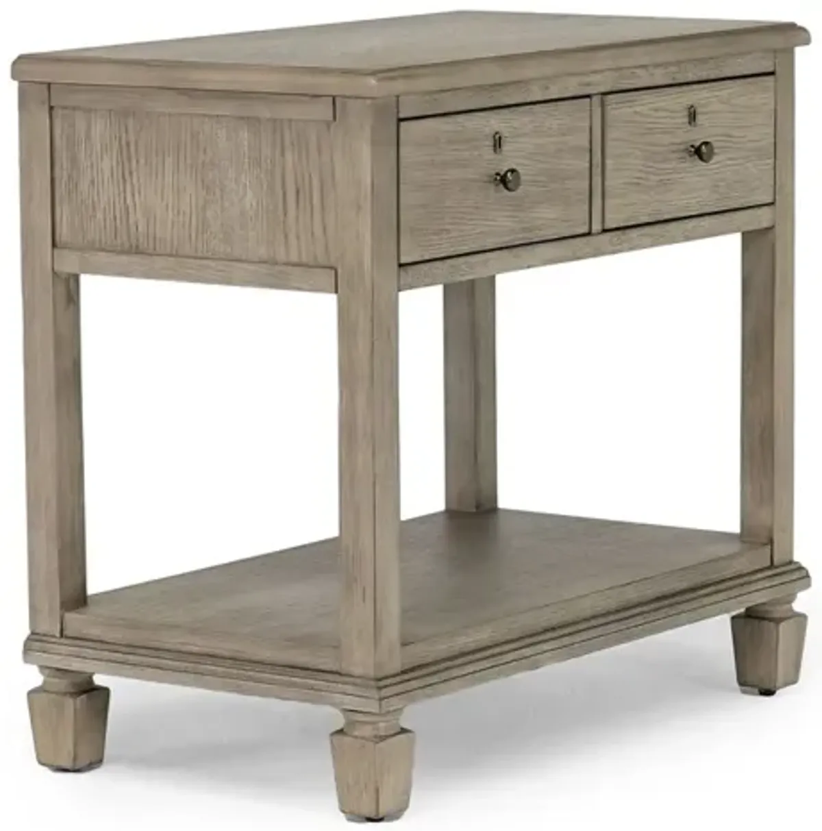 Country Side 2 Drawer Nightstand in Brown