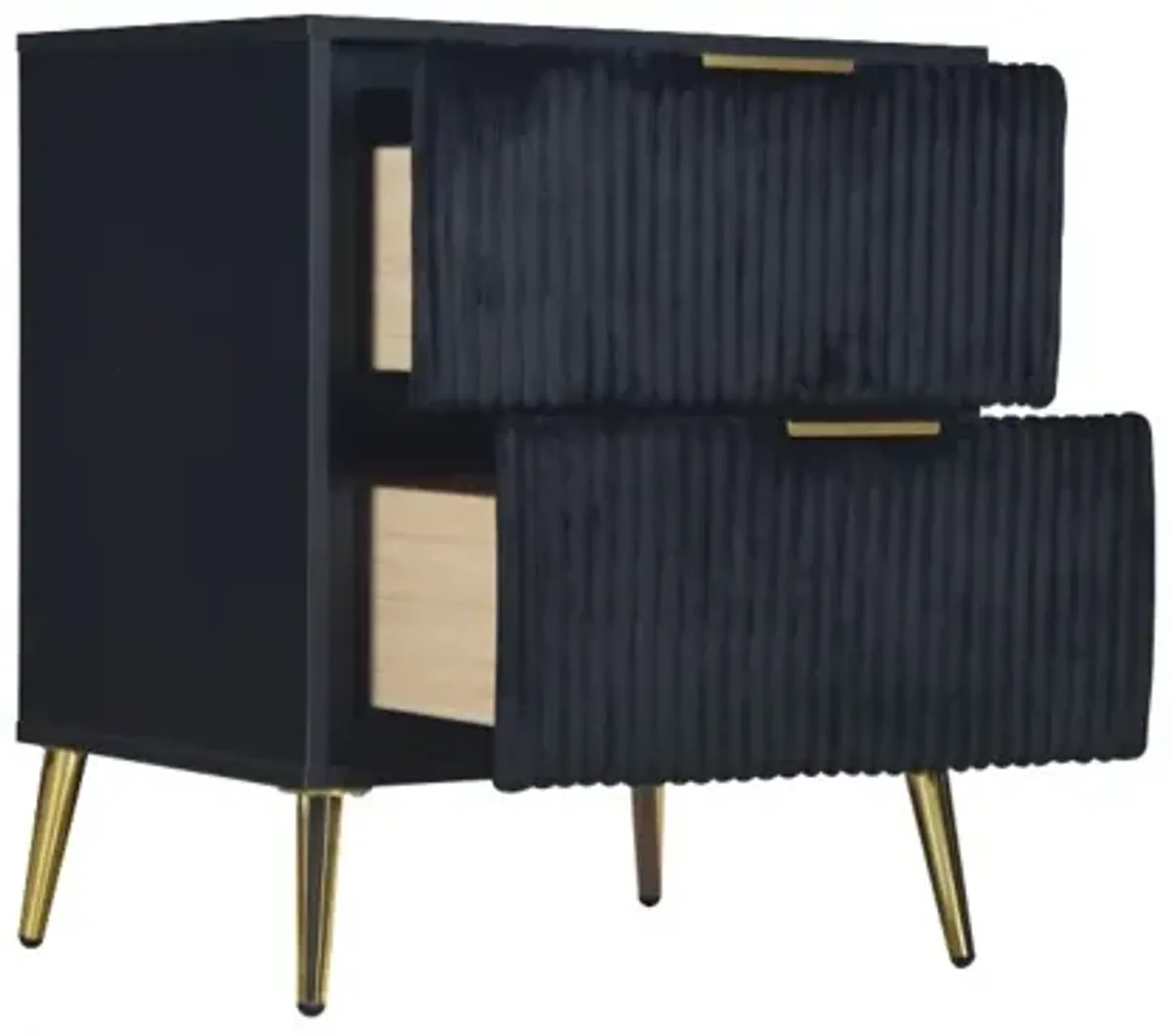 Kailani Nightstand in Black