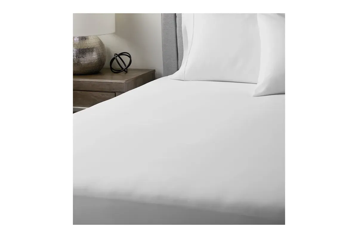 Malouf Sleeptite Mattress Pad in White, Set of 2, Split Eastern King