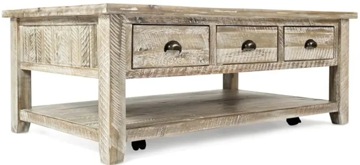 Artisans Coffee Table in Gray