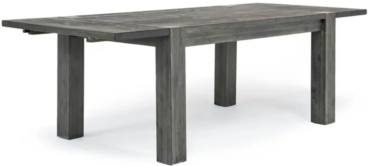 Meadow Extendable Dining Table in Gray