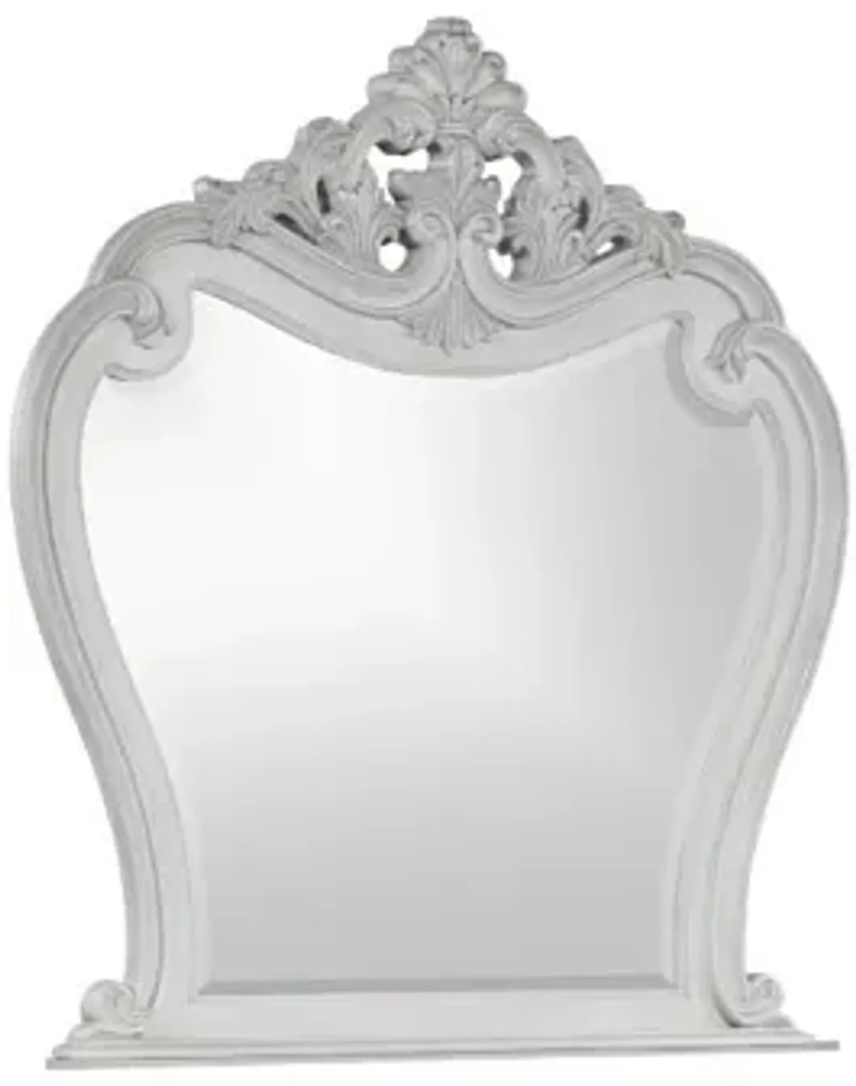 Cambria Mirror in Mist Gray