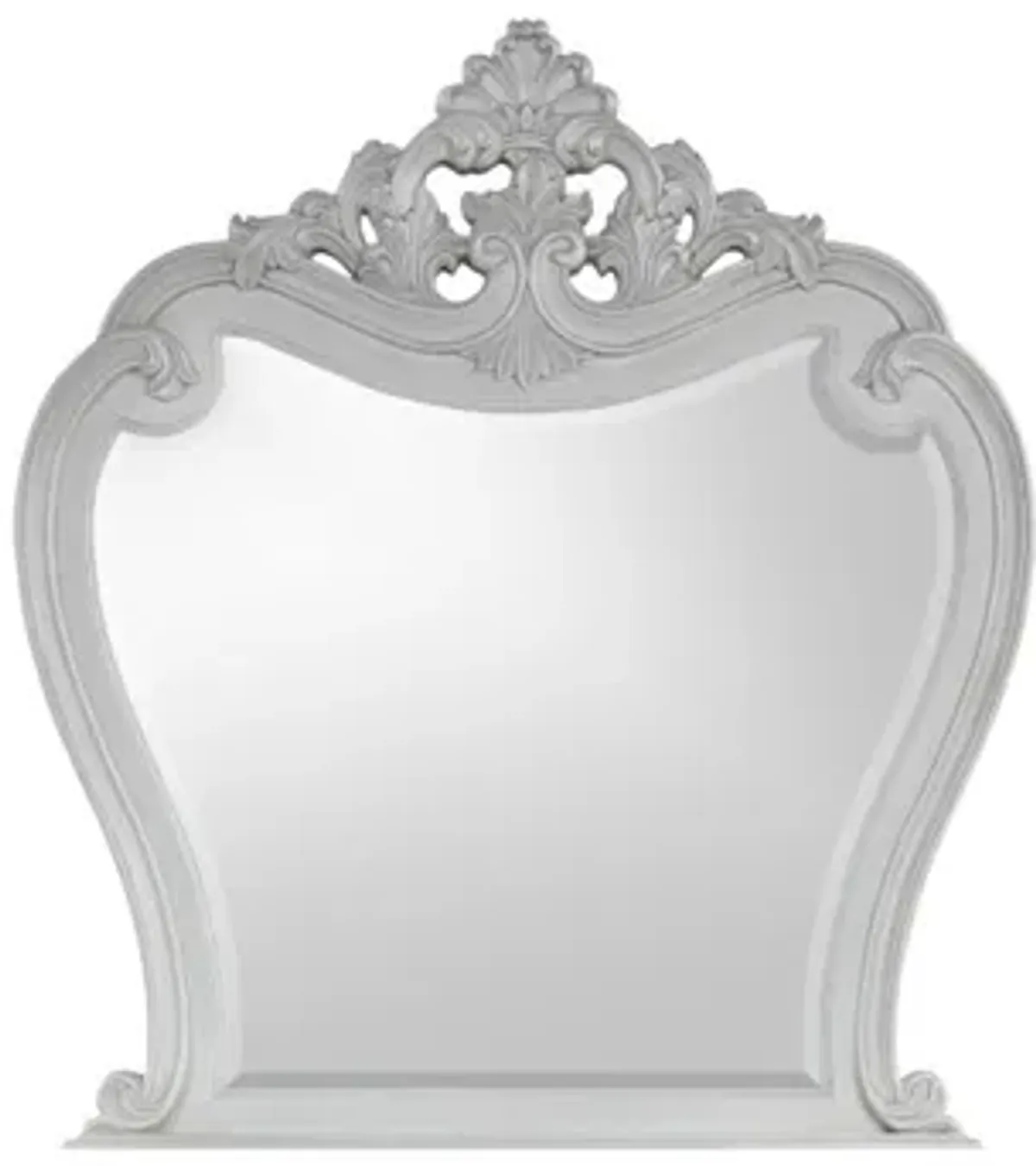 Cambria Mirror in Mist Gray