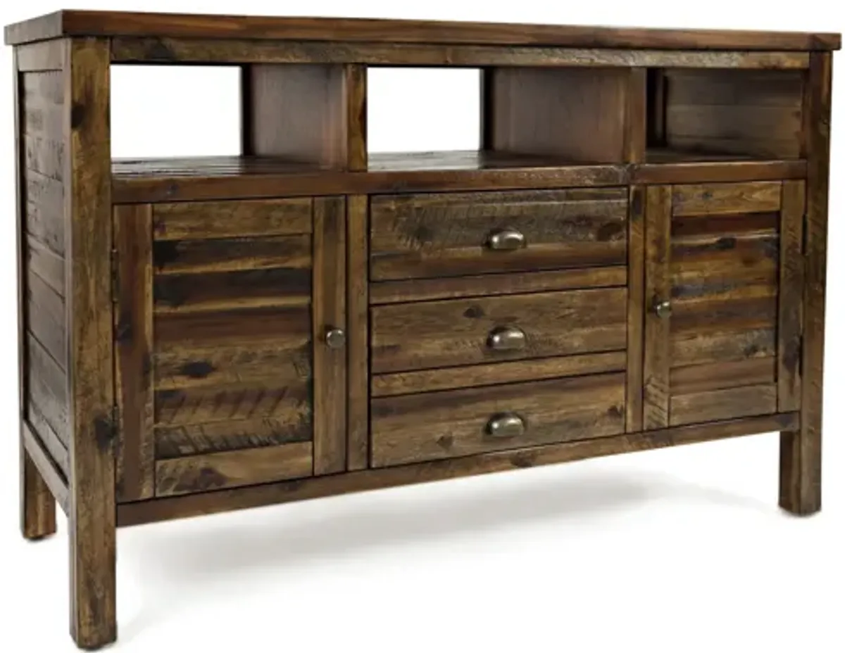 Artisans Media Console in Oak, 50 Inch