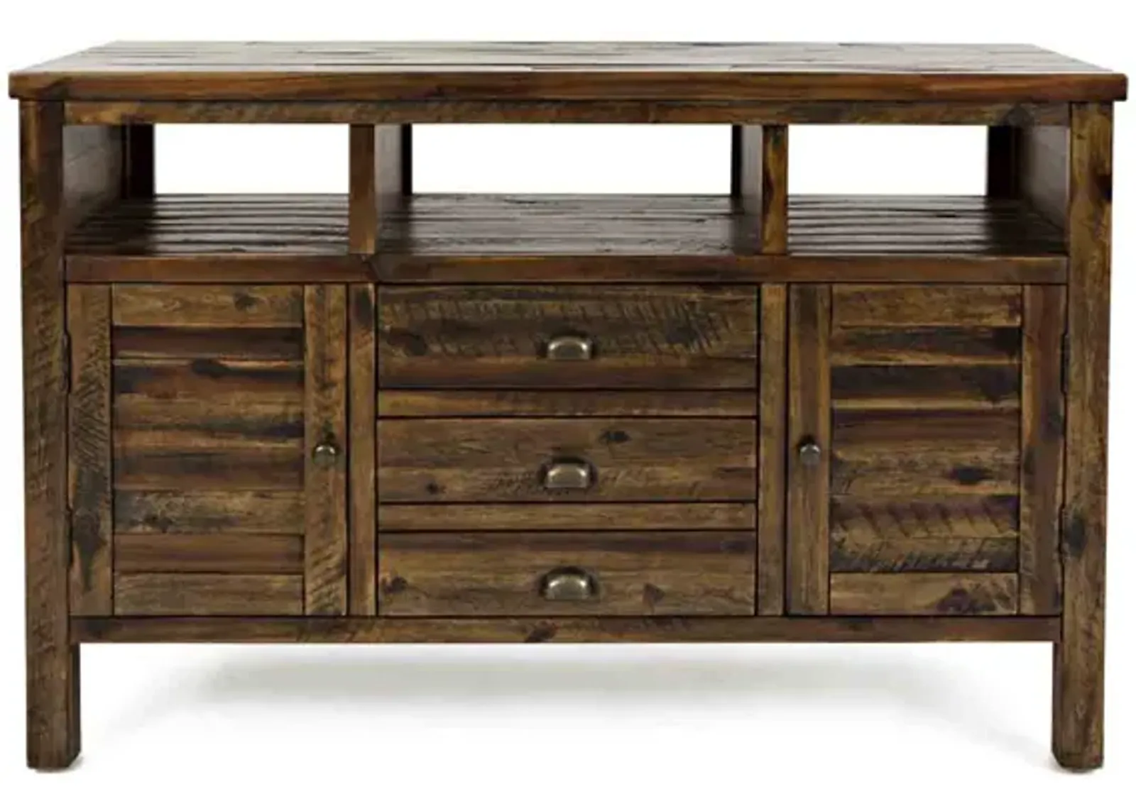 Artisans Media Console in Oak, 50 Inch