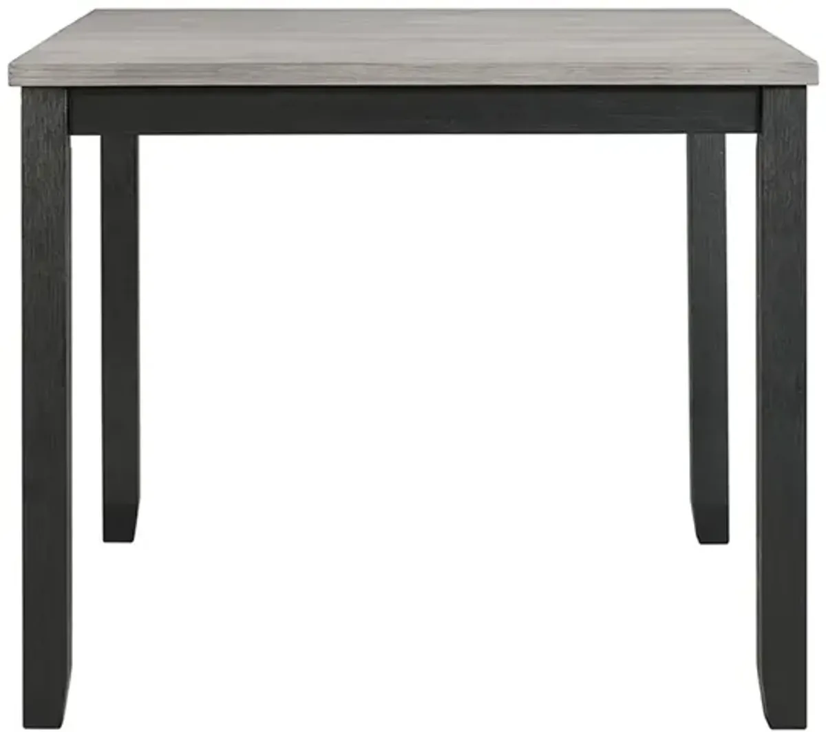 Kona Square Counter Height Dining Table & 4 Stools in Gray