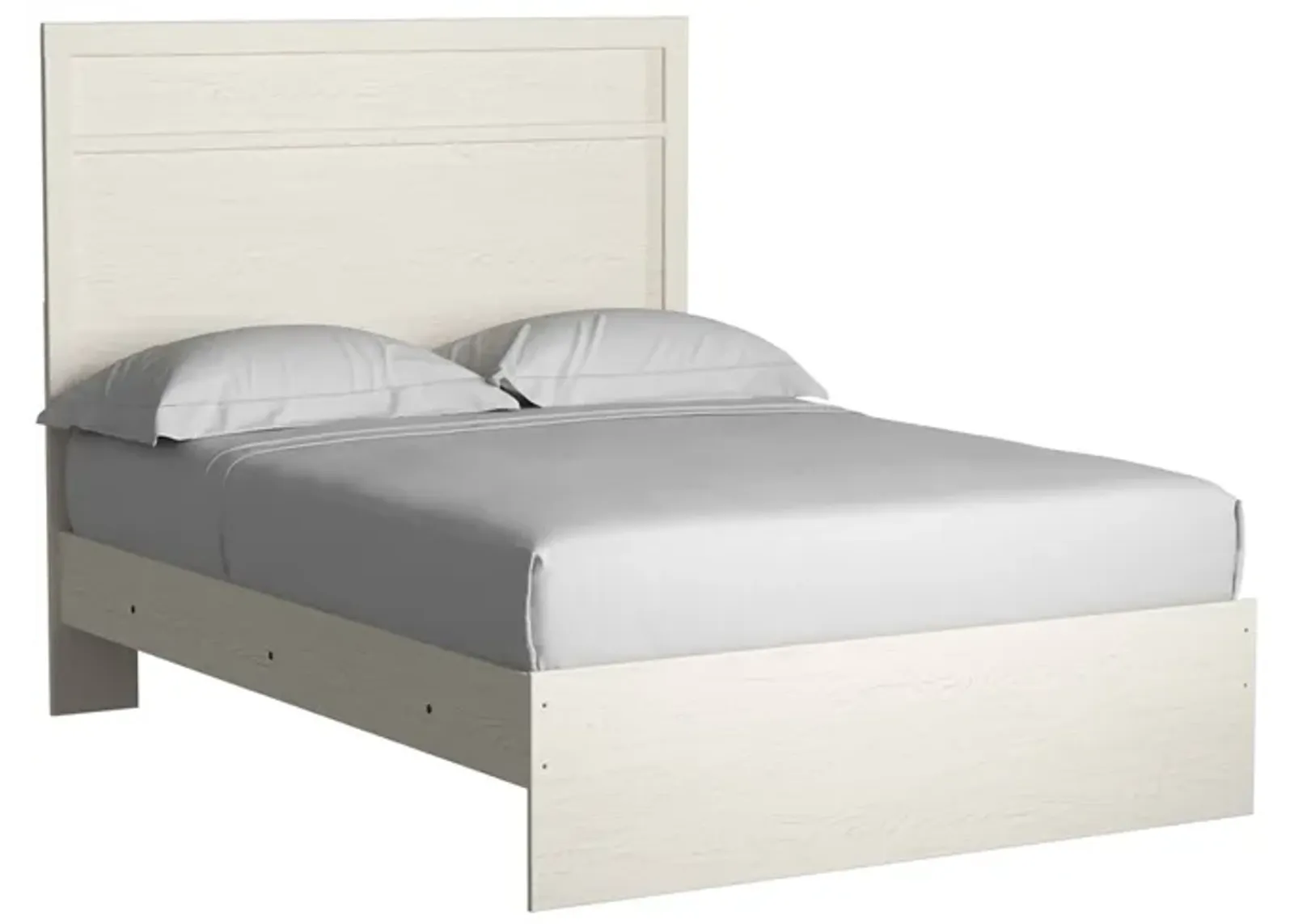 Stelsie Panel Bed in White, Full