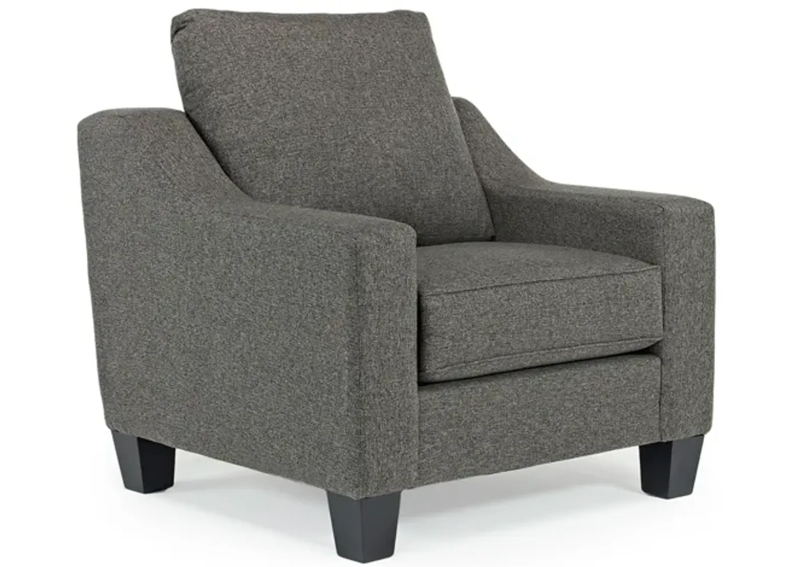 Lucy Chair in Splash Charcoal