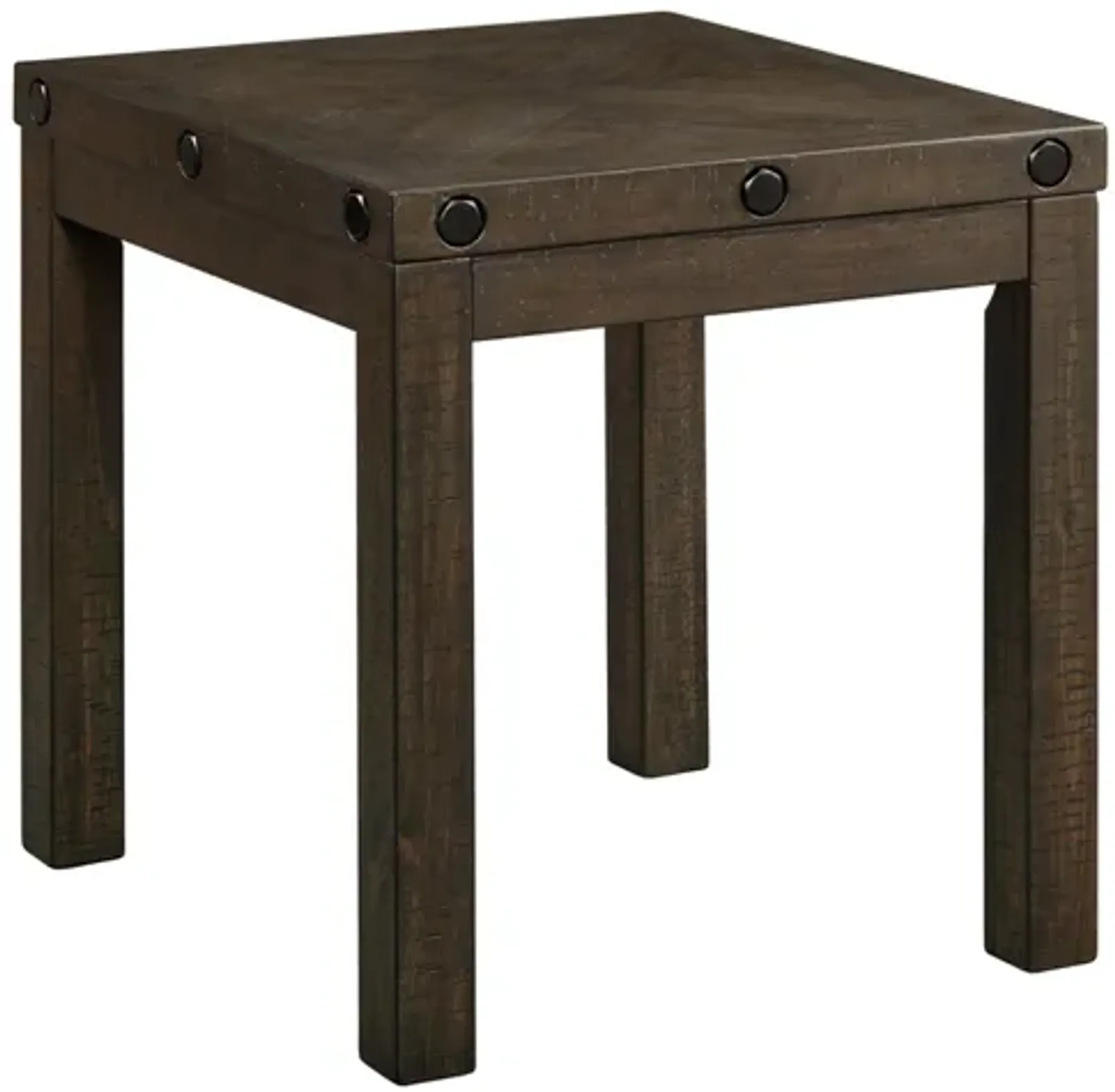 Rio End Table in Charcoal