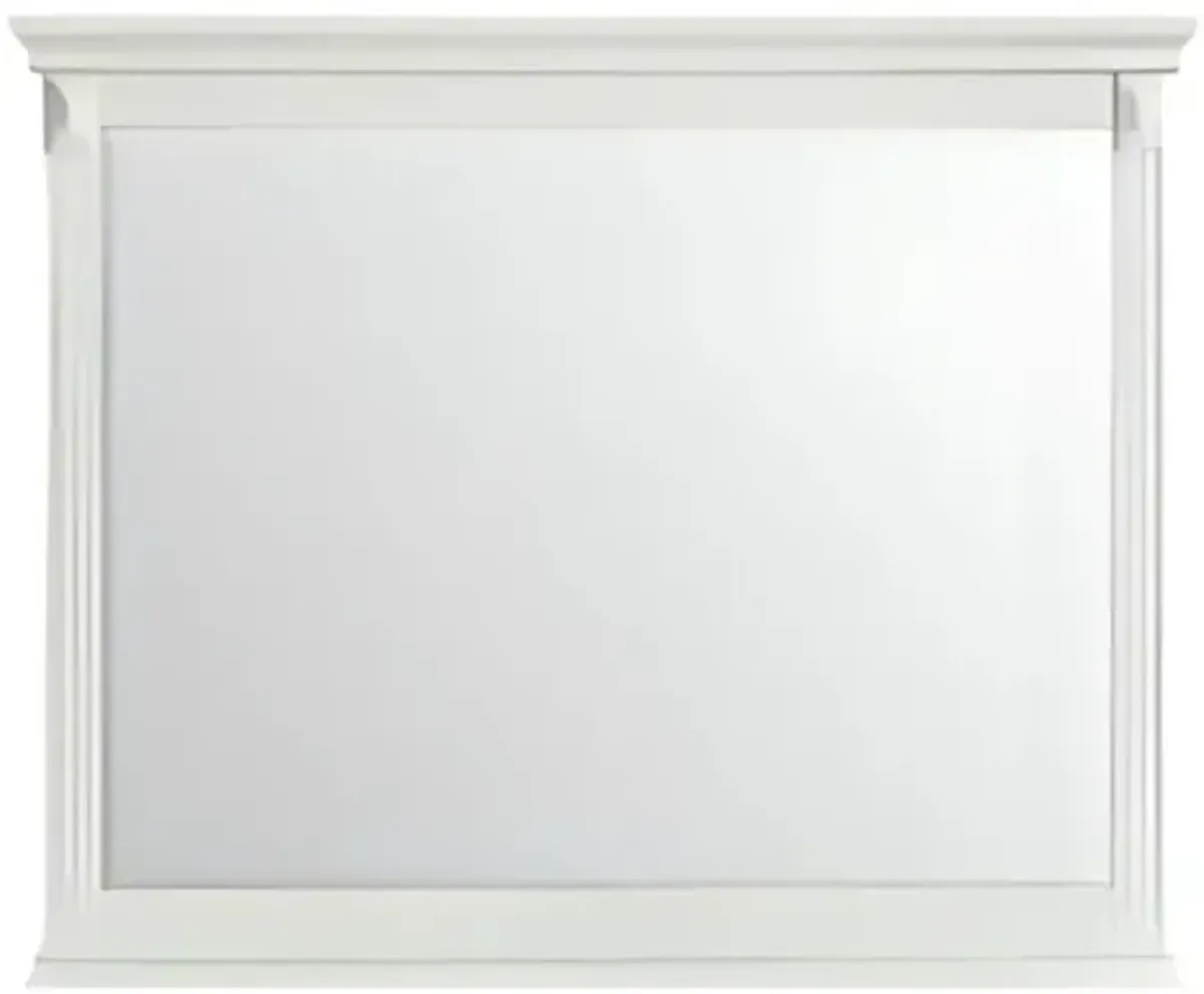 Bridgestone Mirror in Antique White