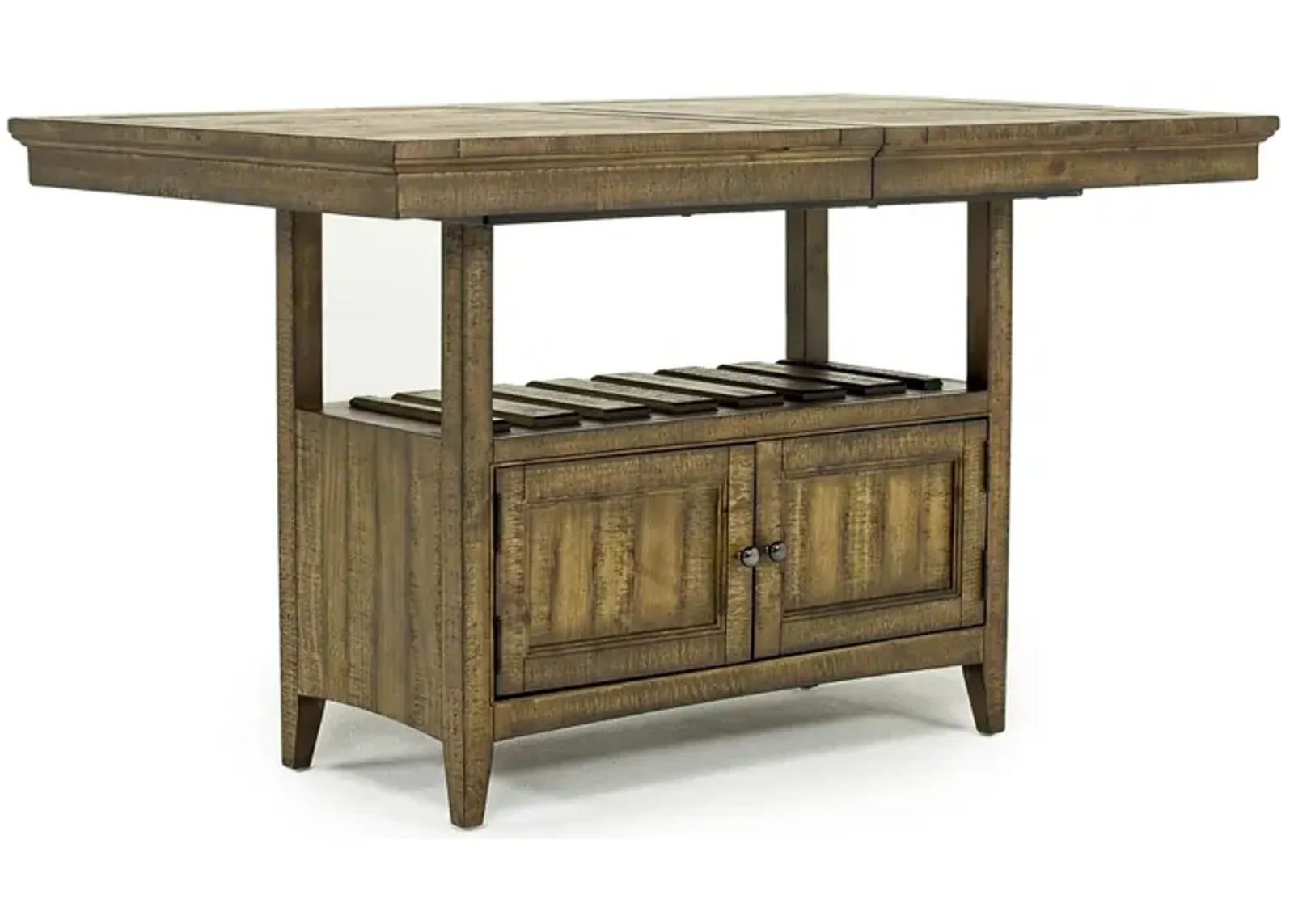 Bay Creek Counter Height Extendable Dining Table in Toasted Nutmeg