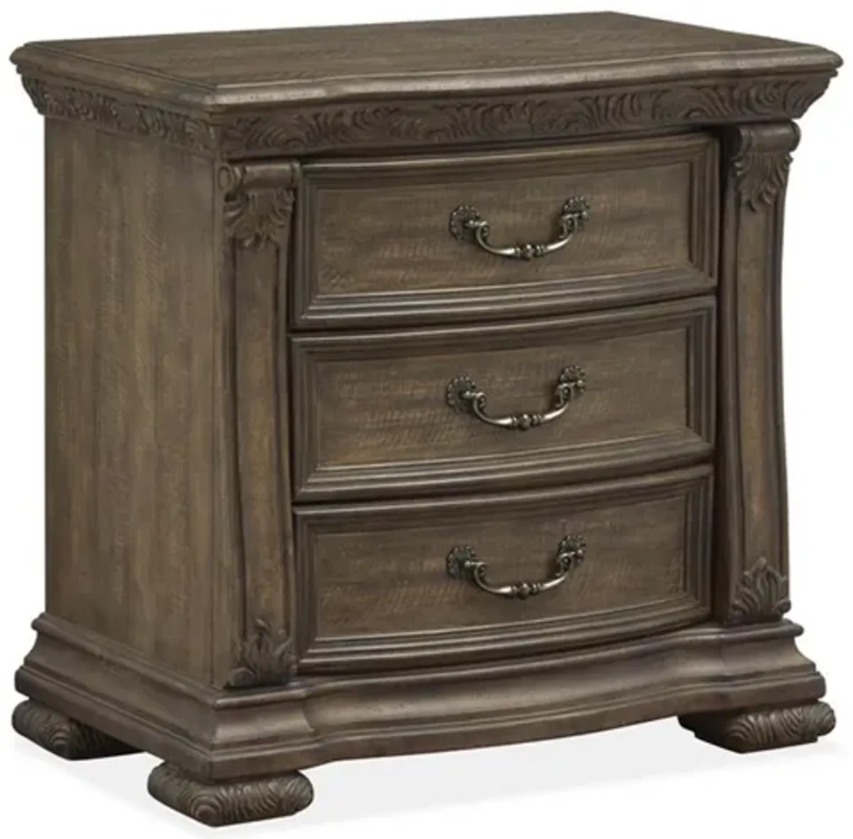 Durango 3 Drawer Nightstand in Willadeene