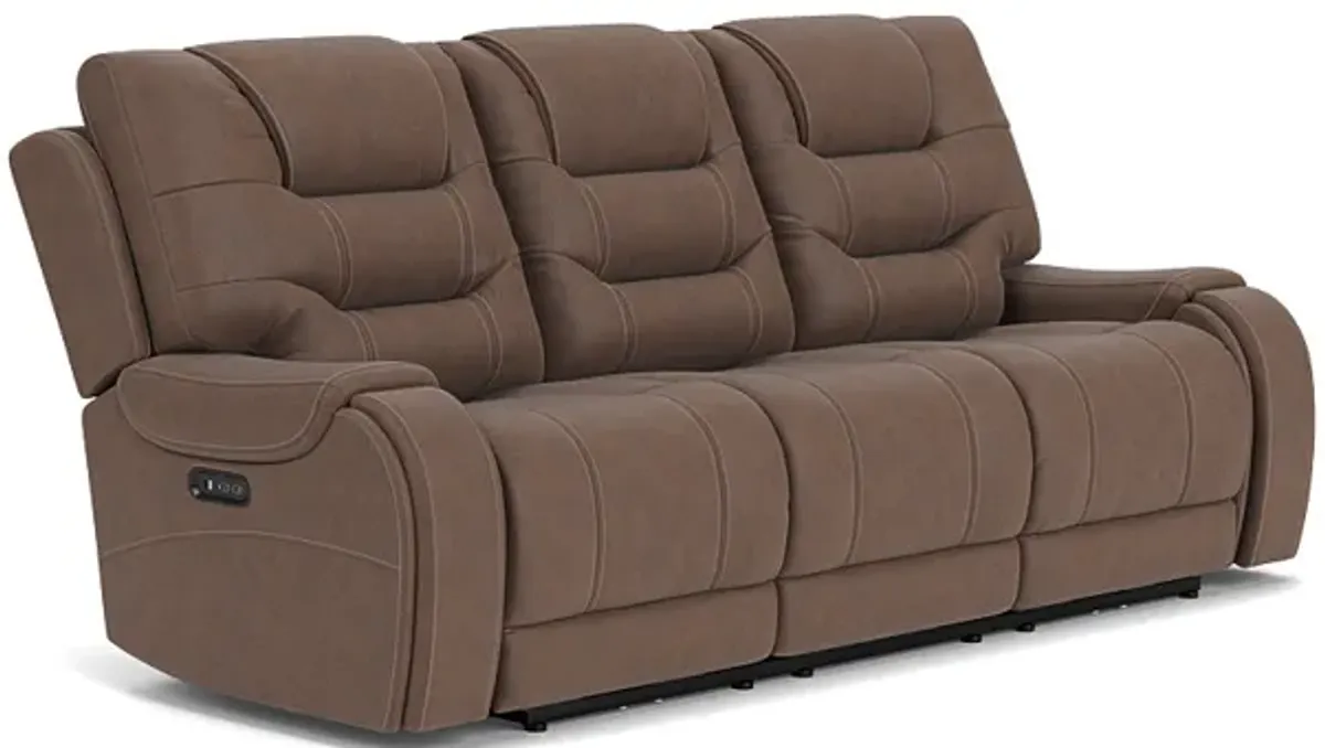 Estilo 2 Power Sofa in Canyon Walnut