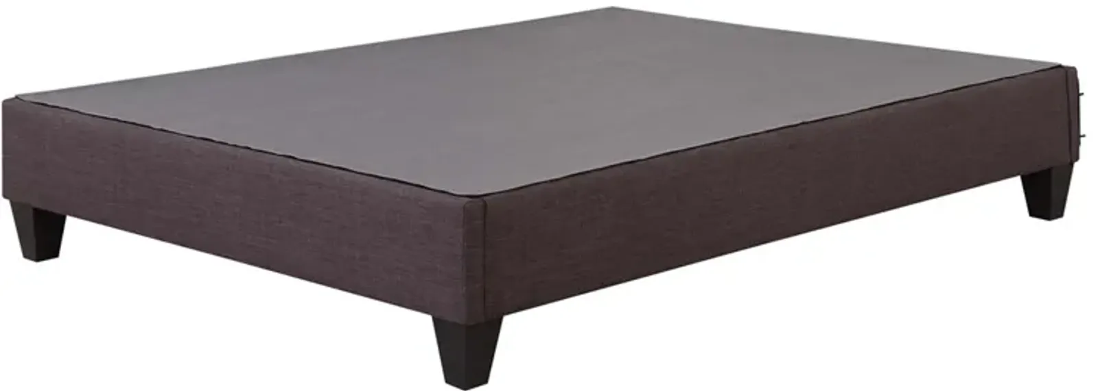 Abby Platform Bed in Charcoal, Queen