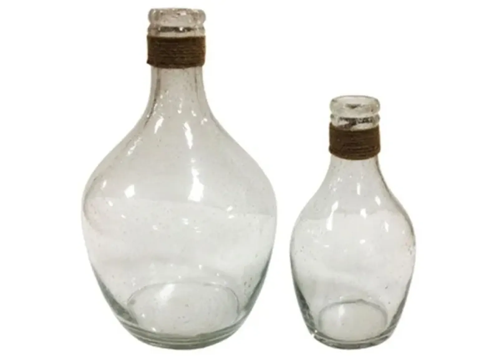 Marcin Vases in Glass, Set of 2