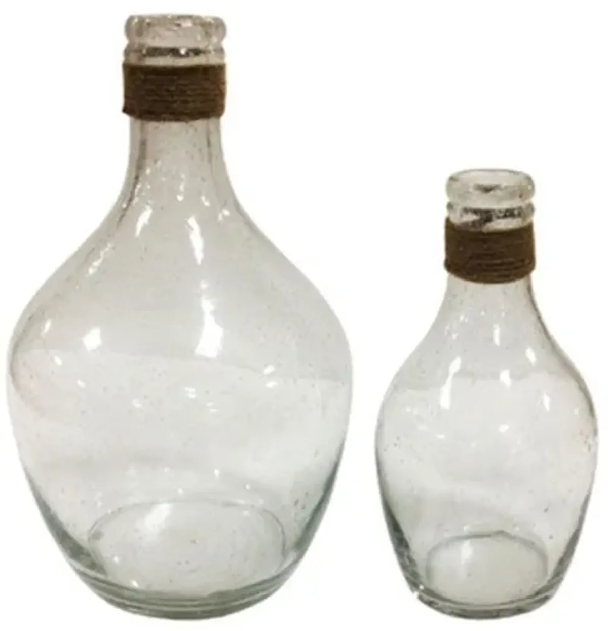 Marcin Vases in Glass, Set of 2