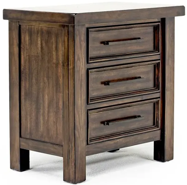 Sonora Nightstand in Brown