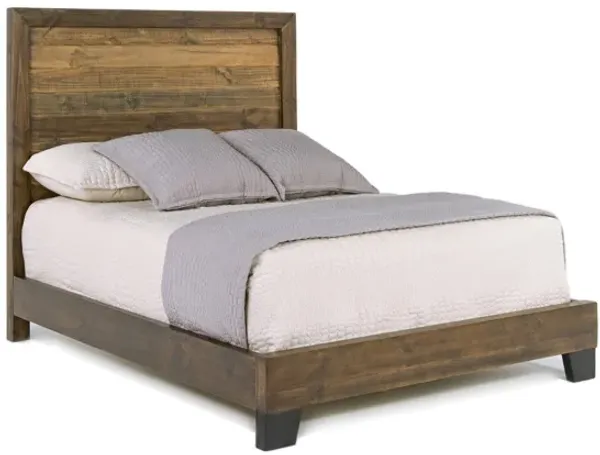 Salida Panel Bed in Brown, CA King