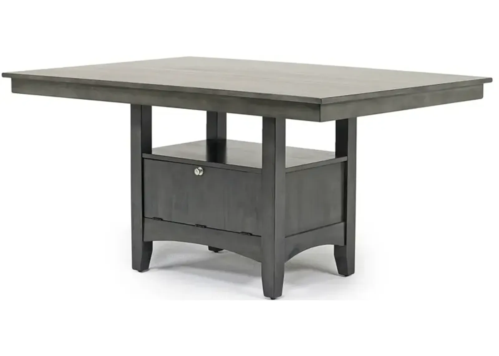 Miami Adjustable Dining Table in Gray