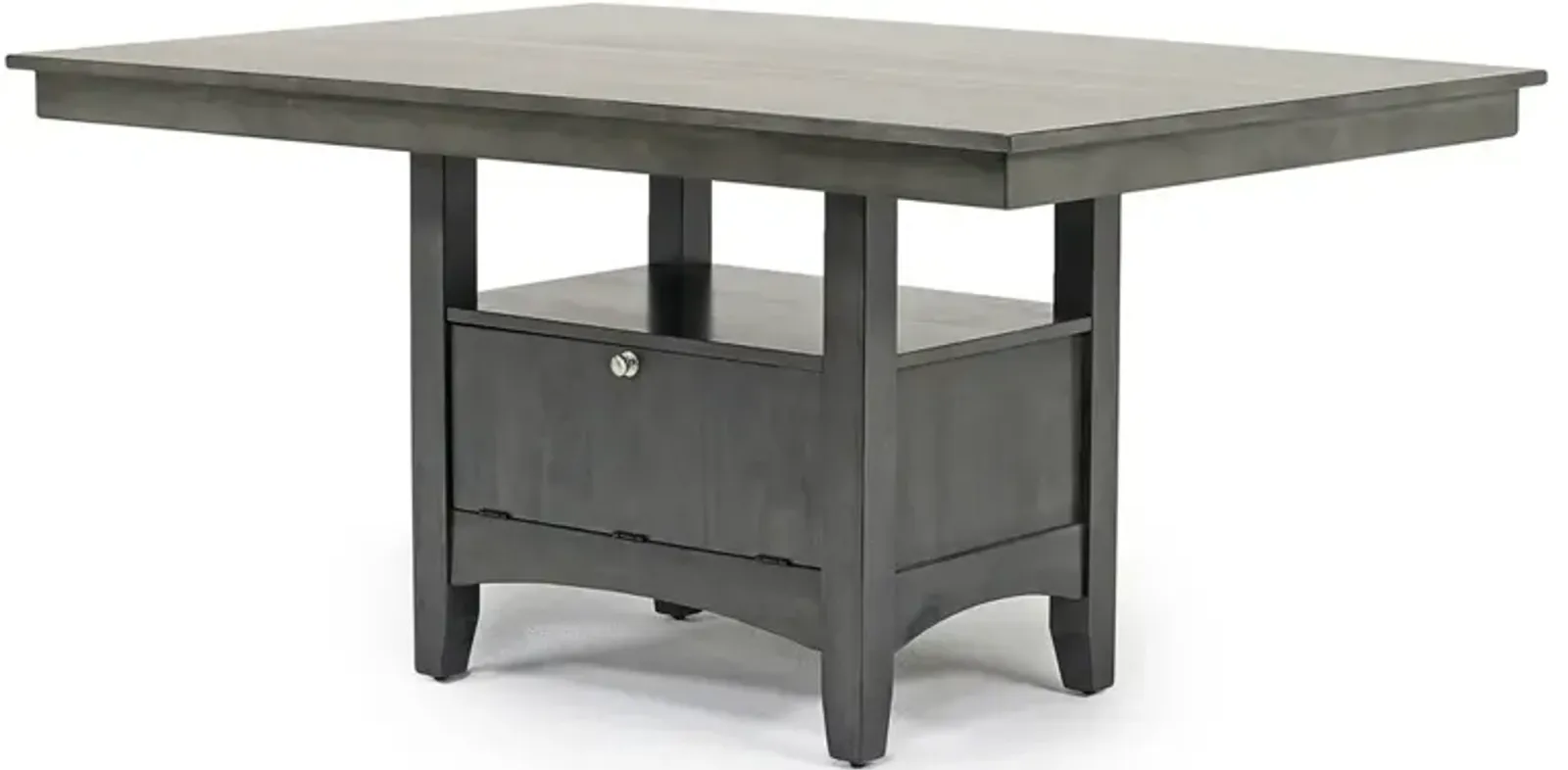 Miami Adjustable Dining Table in Gray