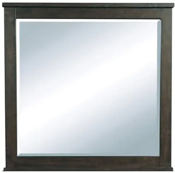 Ruff Hewn Mirror in Brown