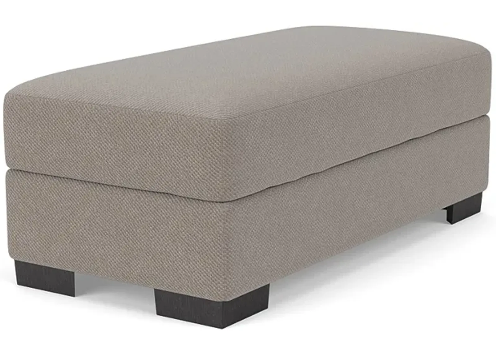 Oracle Storage Ottoman in Cooper Platinum