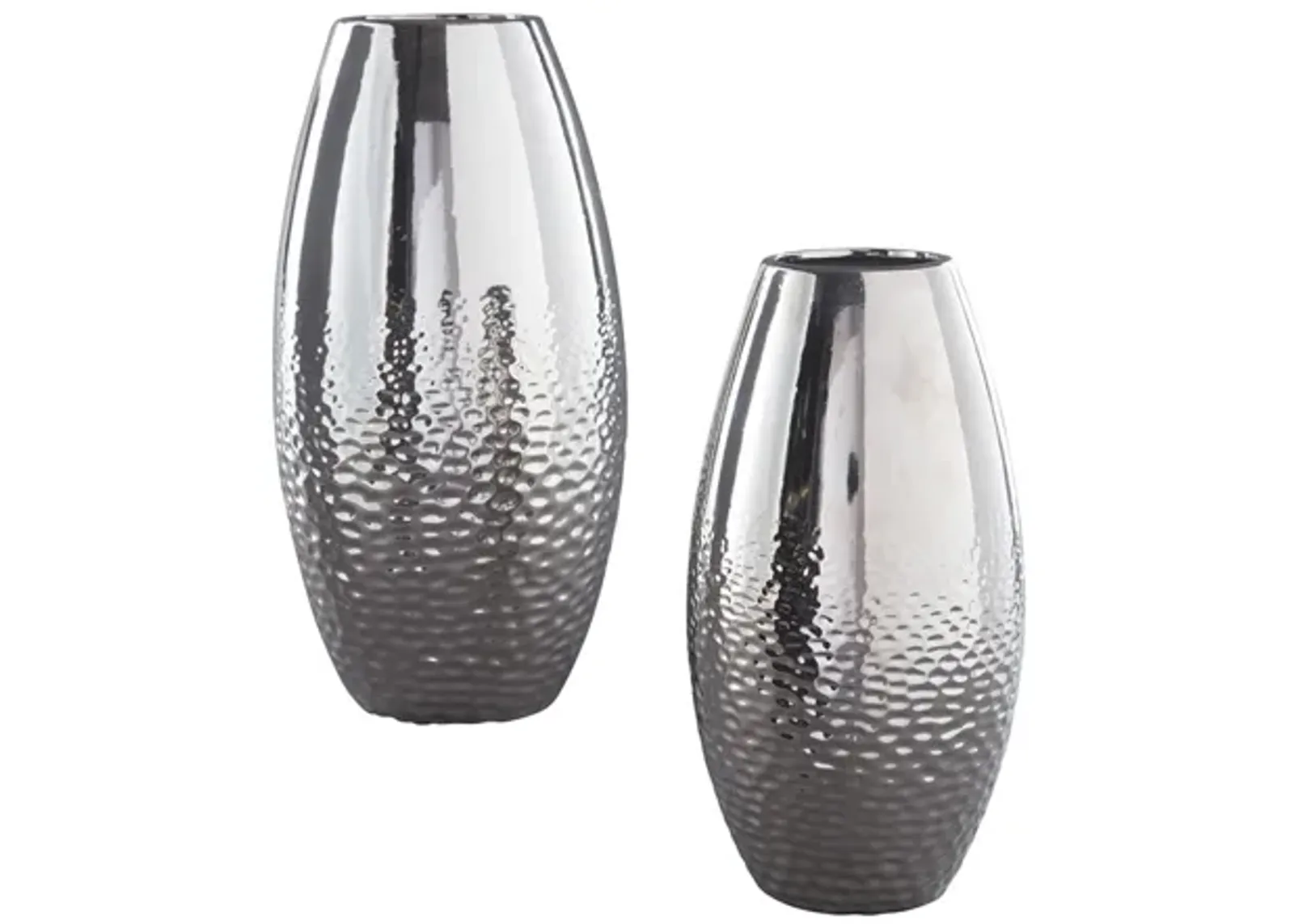 Dinesh Ceramic Vases, Set of 2