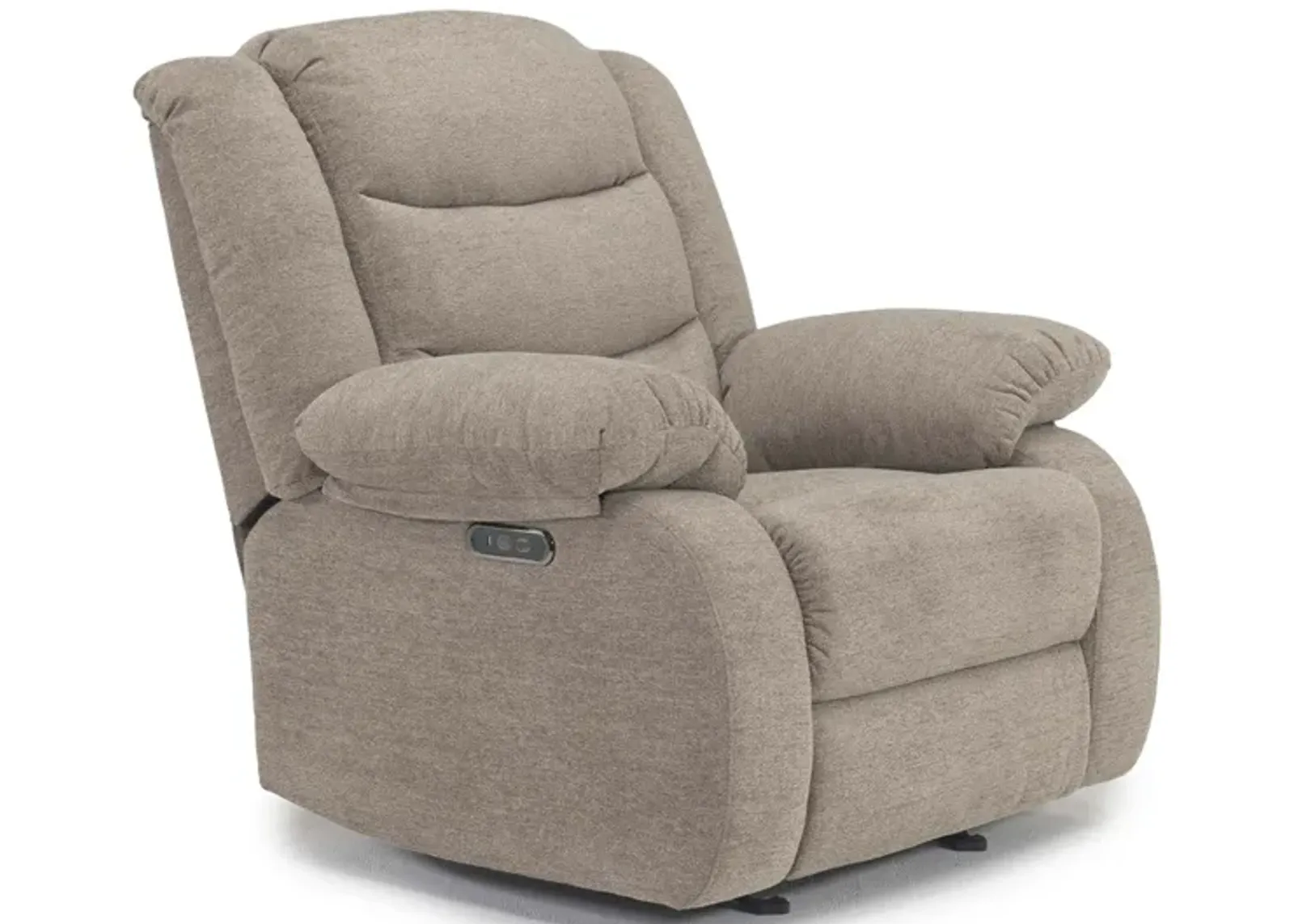 Kelsey Power Gliding Recliner in Light Brown