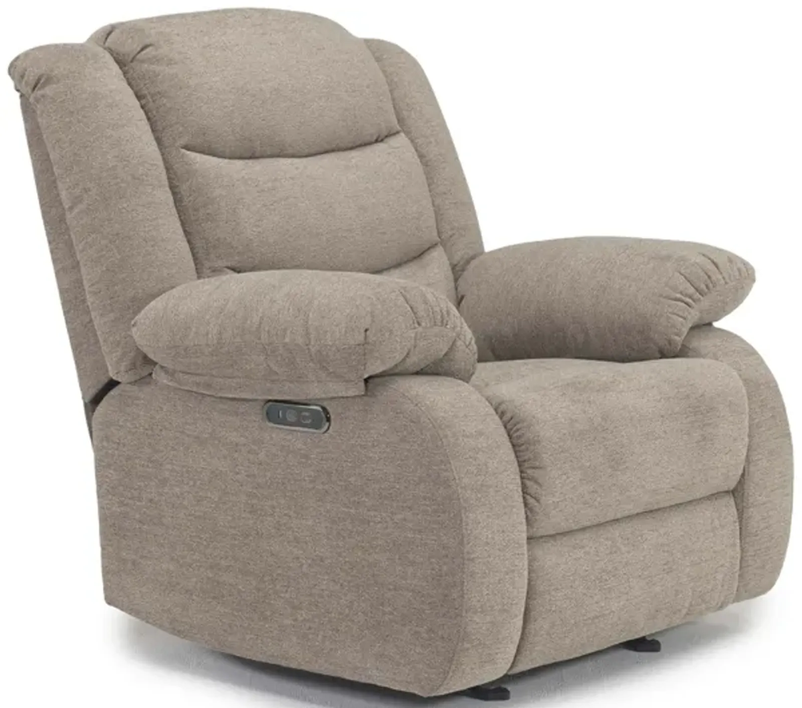 Kelsey Power Gliding Recliner in Light Brown