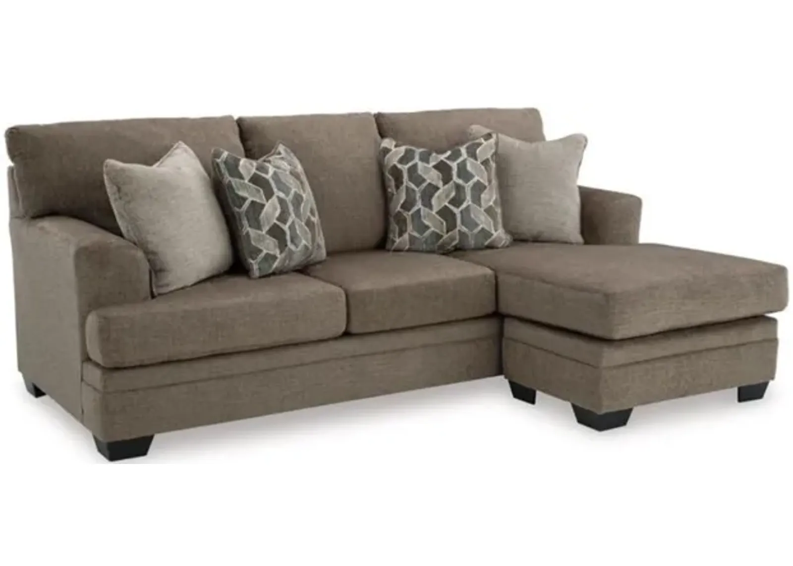 Stonemeade Reversible Sofa Chaise in Nutmeg