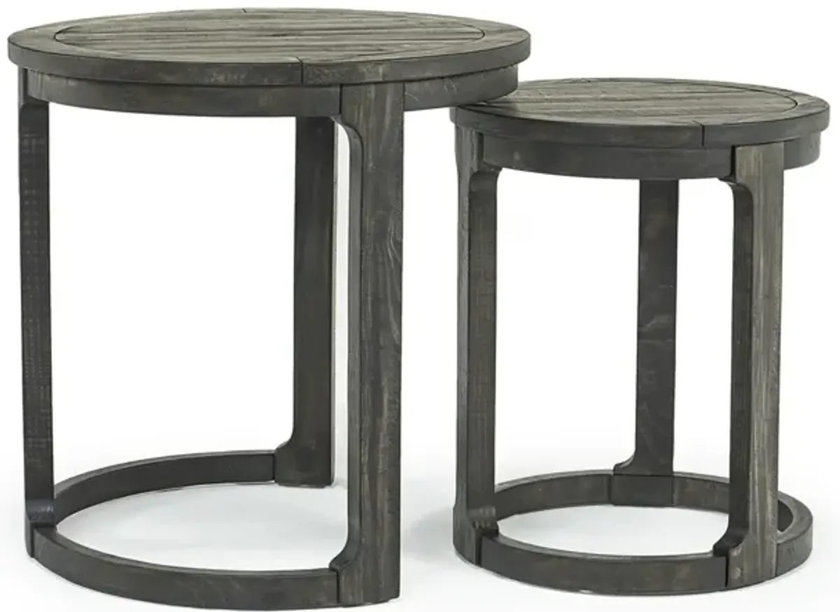 Boswell Nesting End Tables in Inkwell, Set of 2