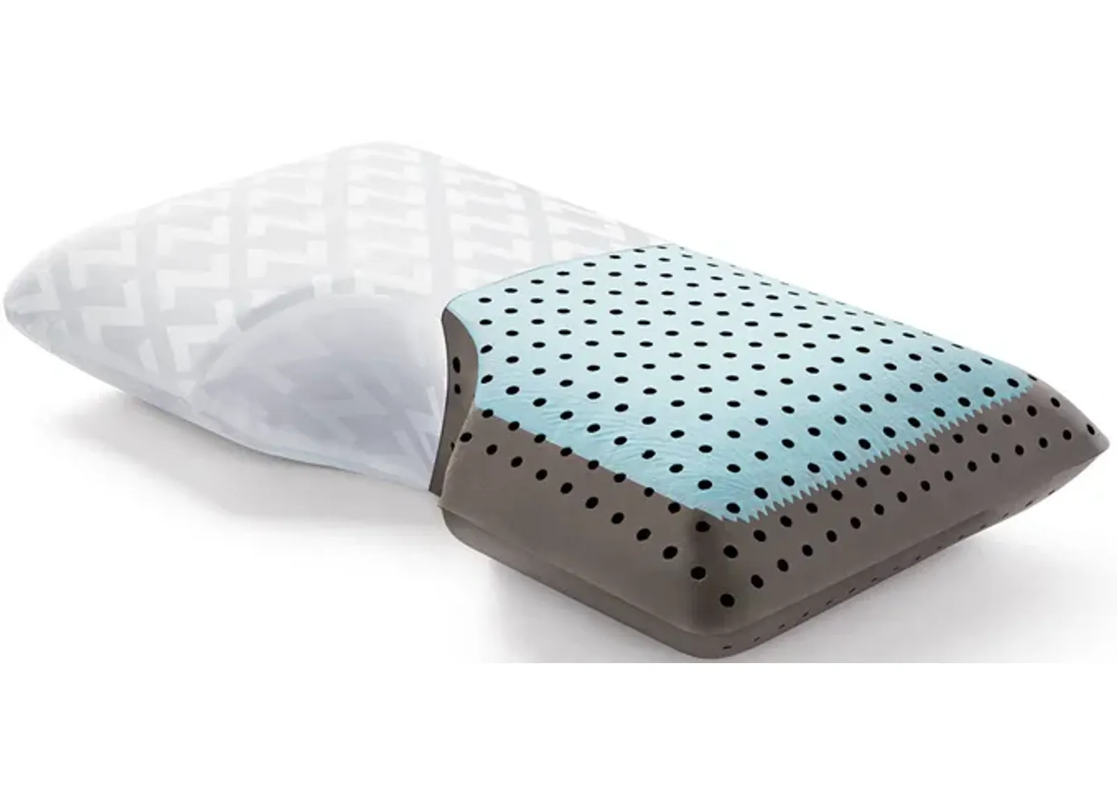 Malouf CarbonCool OmniPhase Shoulder Pillow, Eastern King