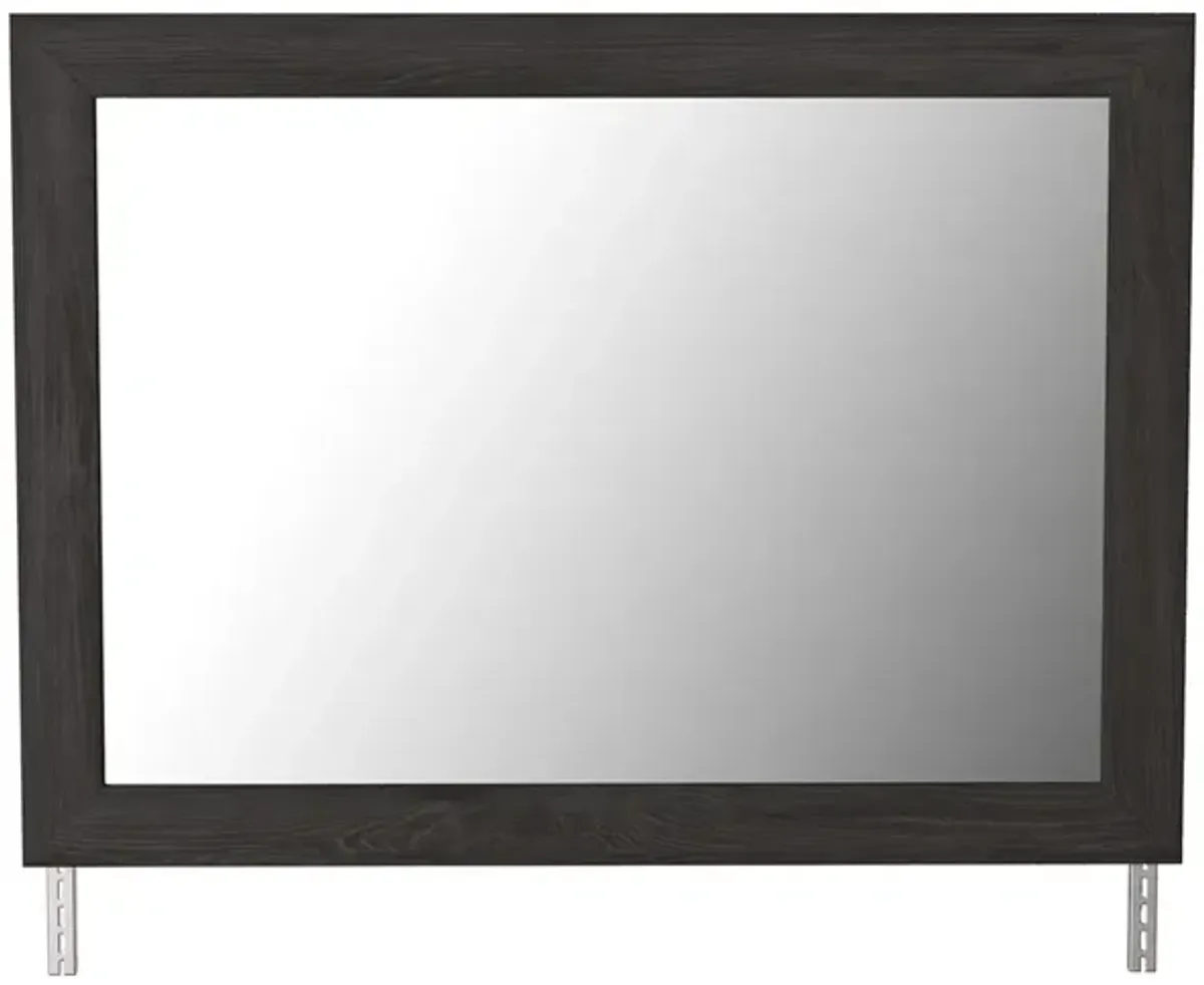 Stelsie Mirror in Dark Charcoal