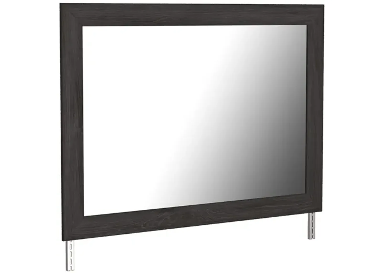 Stelsie Mirror in Dark Charcoal