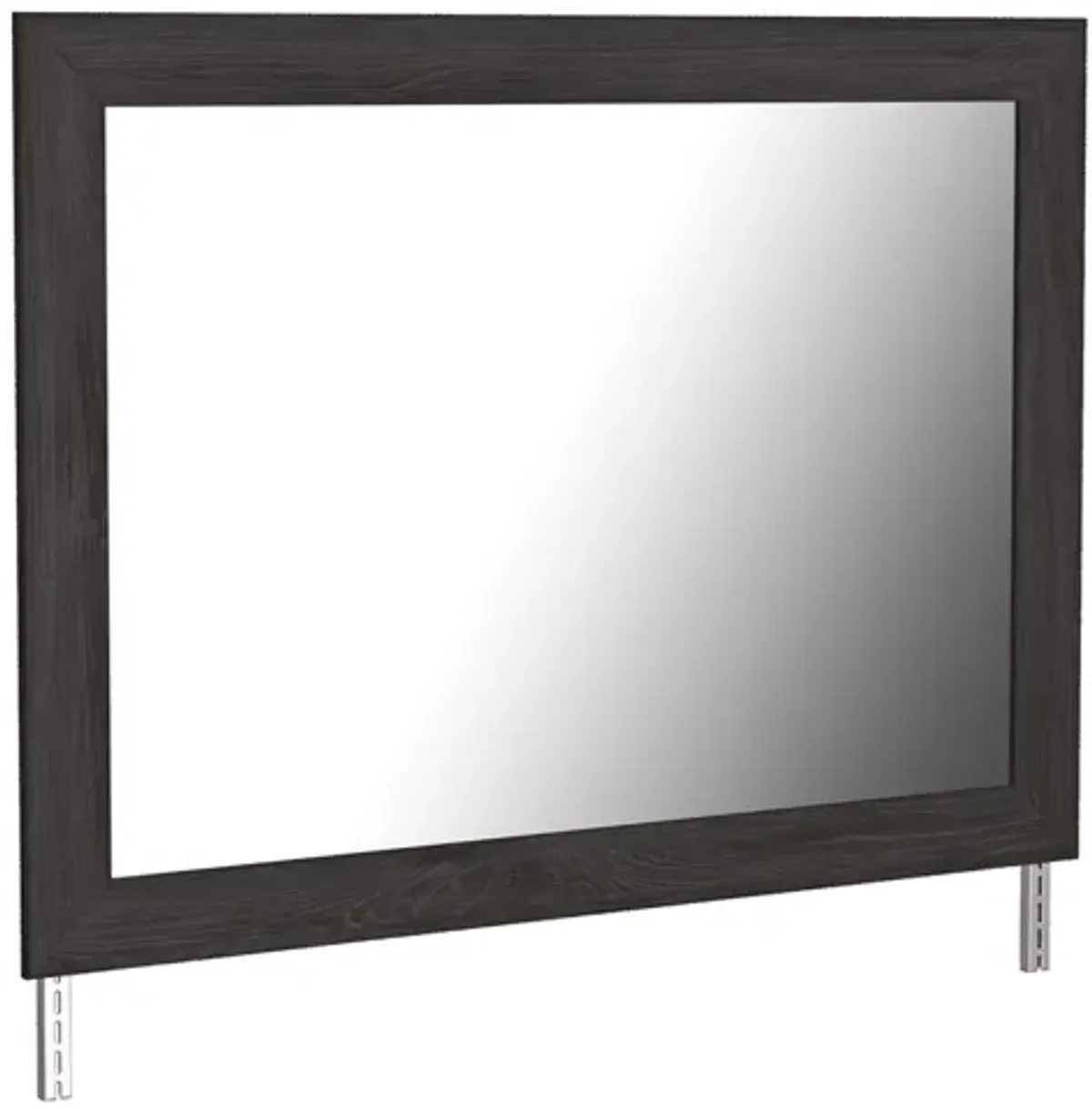 Stelsie Mirror in Dark Charcoal