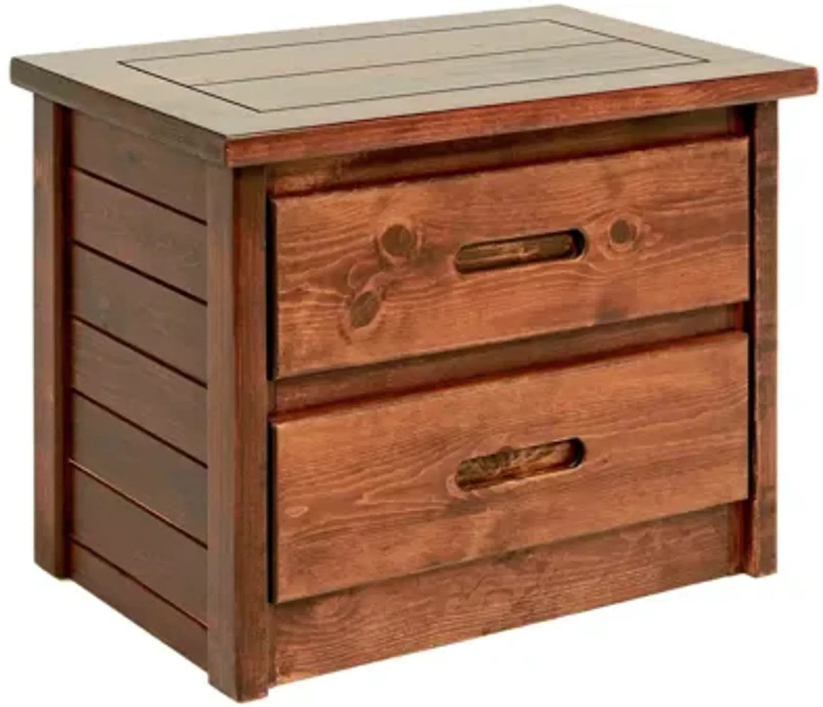 Young Pioneer Nightstand in Cinnamon