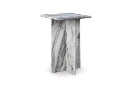 Keithwell Accent Table in Gray
