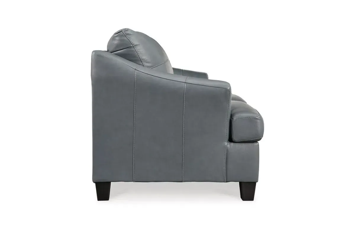 Genoa Loveseat in Steel