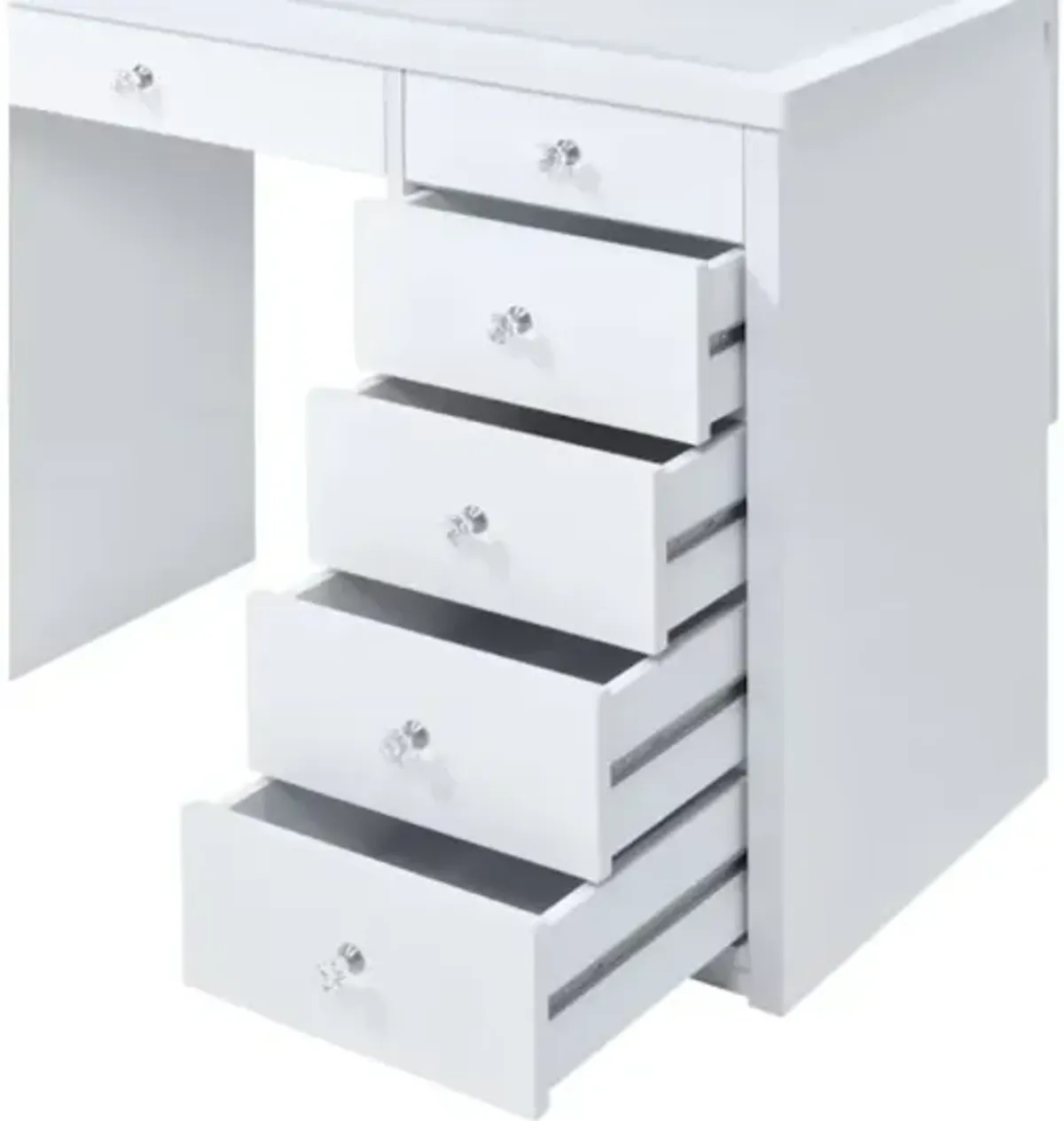 Amia Vanity Base in White