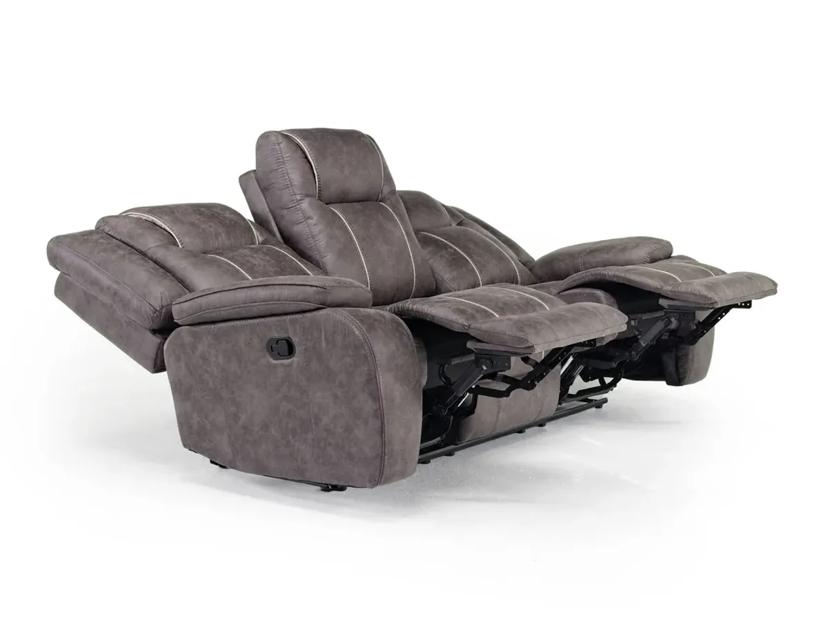 Blake Reclining Sofa in Reina Mink