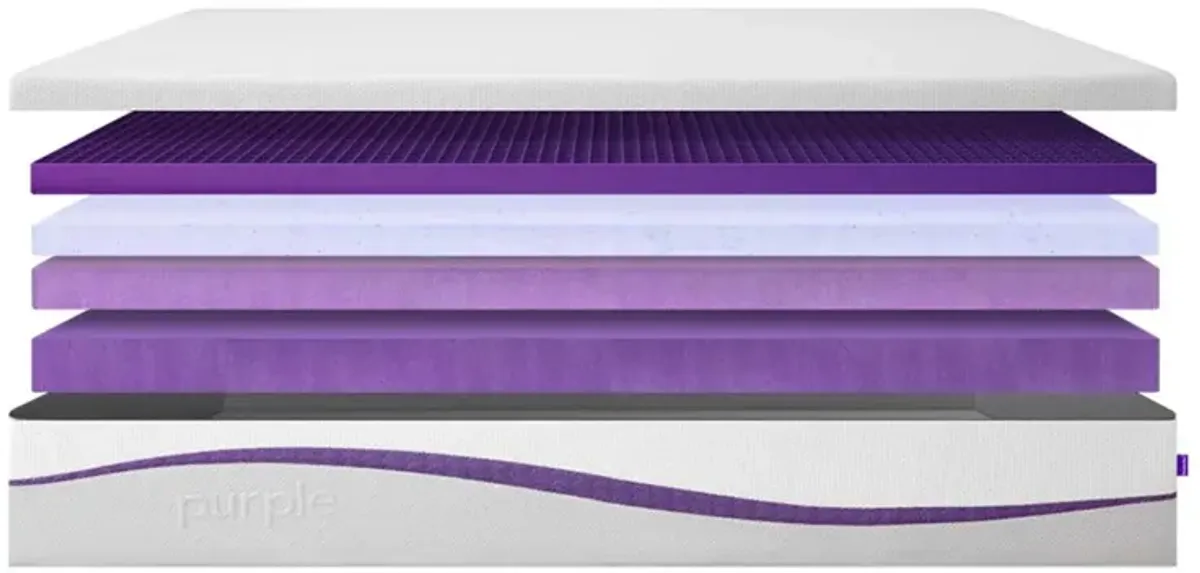 Purple 9.25 Inch Firm/Medium Firm Mattress, Twin