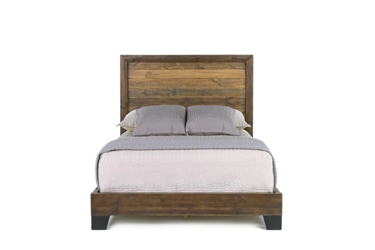 Salida Panel Bed in Brown, Full