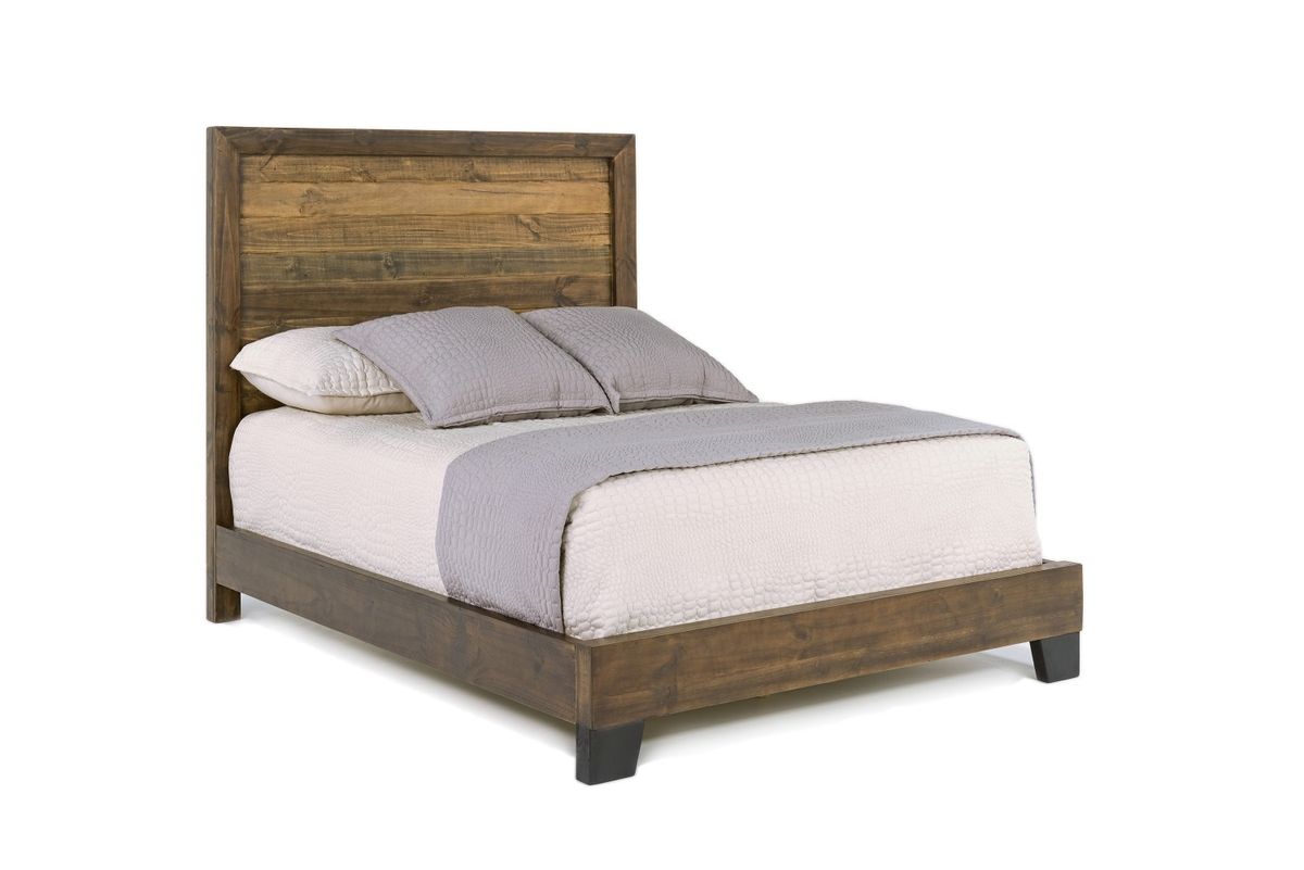 Salida Panel Bed in Brown, Full